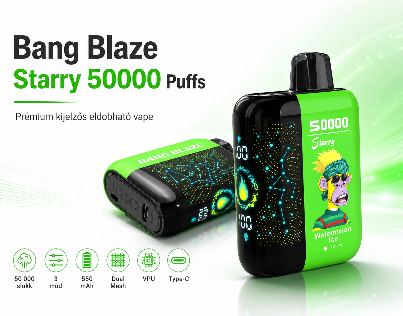 Bang Blaze Starry 50K – termékáttekintés