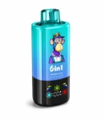 Bang Leader 110K – rózsaszín-kék készülék Blueberry Ice ízzel