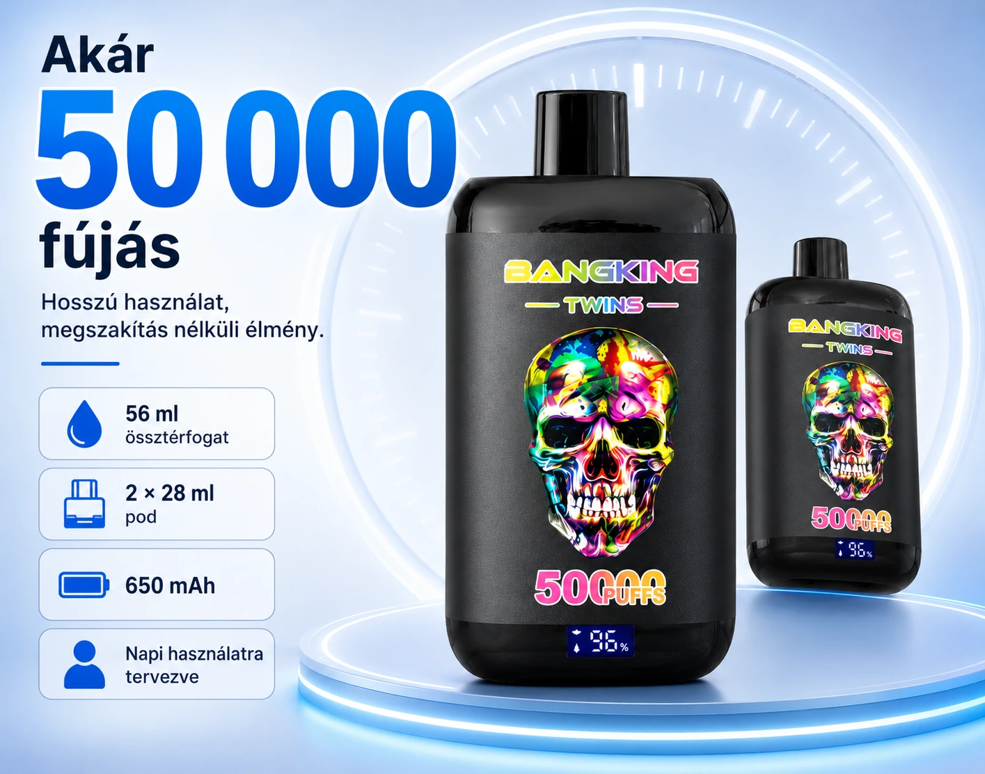 Bang King Twins 50K – akár 50 000 slukk