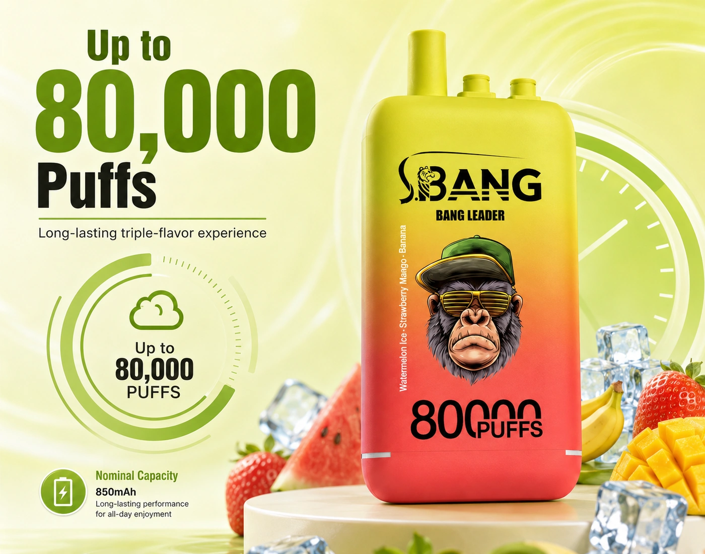 Bang Leader 80K 3in1 – akár 80 000 slukk