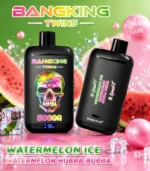 Bang King Twins 50K – Watermelon Ice, Watermelon Hubba Bubba ízváltozat