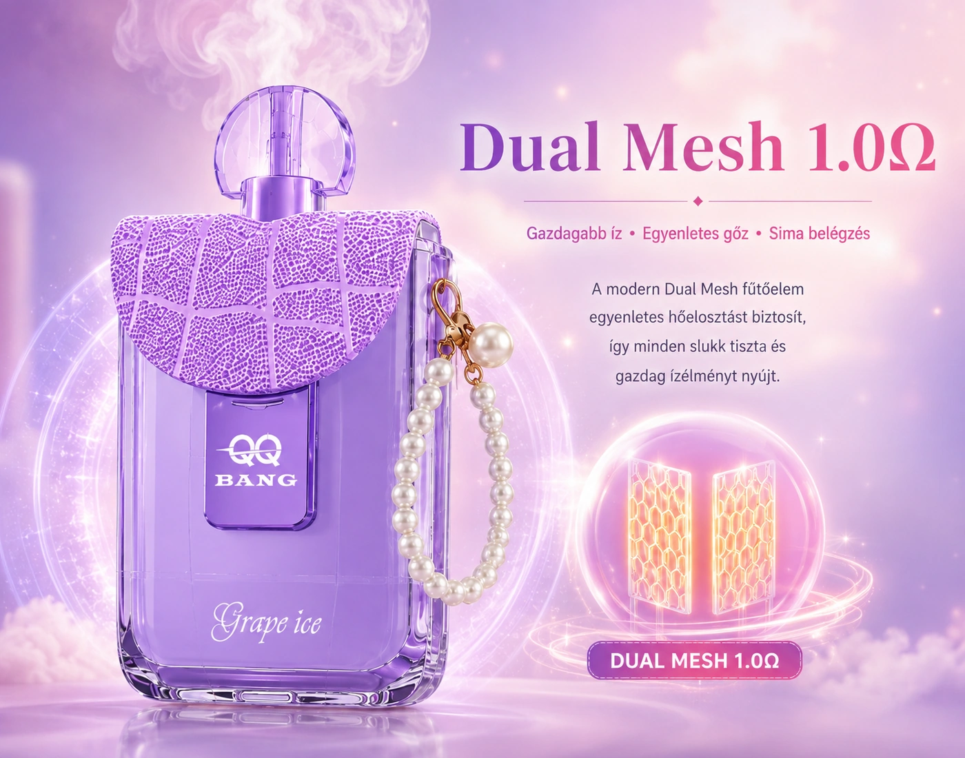 QQ BANG 150K Monkey Edition – Dual Mesh Coil rendszer