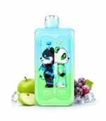 Merry Mi Panda Twins 40000 Puffs 2 az 1-ben – Green Apple / Grape Slush ízpárosítás