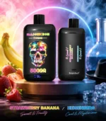 Bang King Twins 50K – Strawberry Banana, Heisenberg ízváltozat