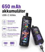 QQ BANG 180K 4in1 – akkumulátor és USB-C csatlakozás