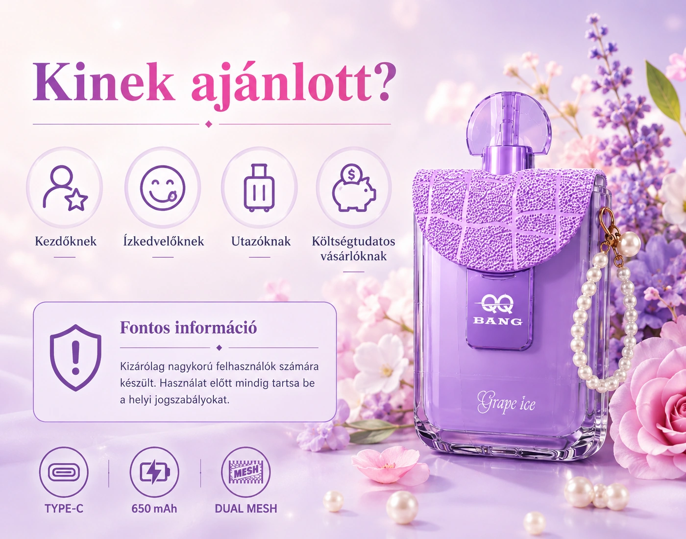 QQ BANG 150K Monkey Edition – ajánlott felhasználók