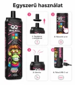 QQ BANG 180K 4in1 – használati útmutató