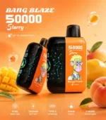 Bang Blaze Starry 50K – Mango Peach ízváltozat