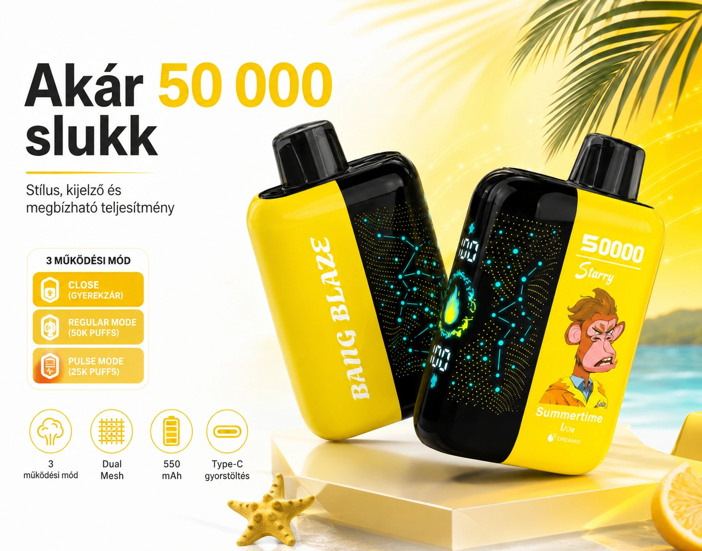 Bang Blaze Starry 50K – akár 50 000 slukk