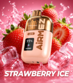 Airmez LUX 100K Puffs – Strawberry Ice ízű készülék