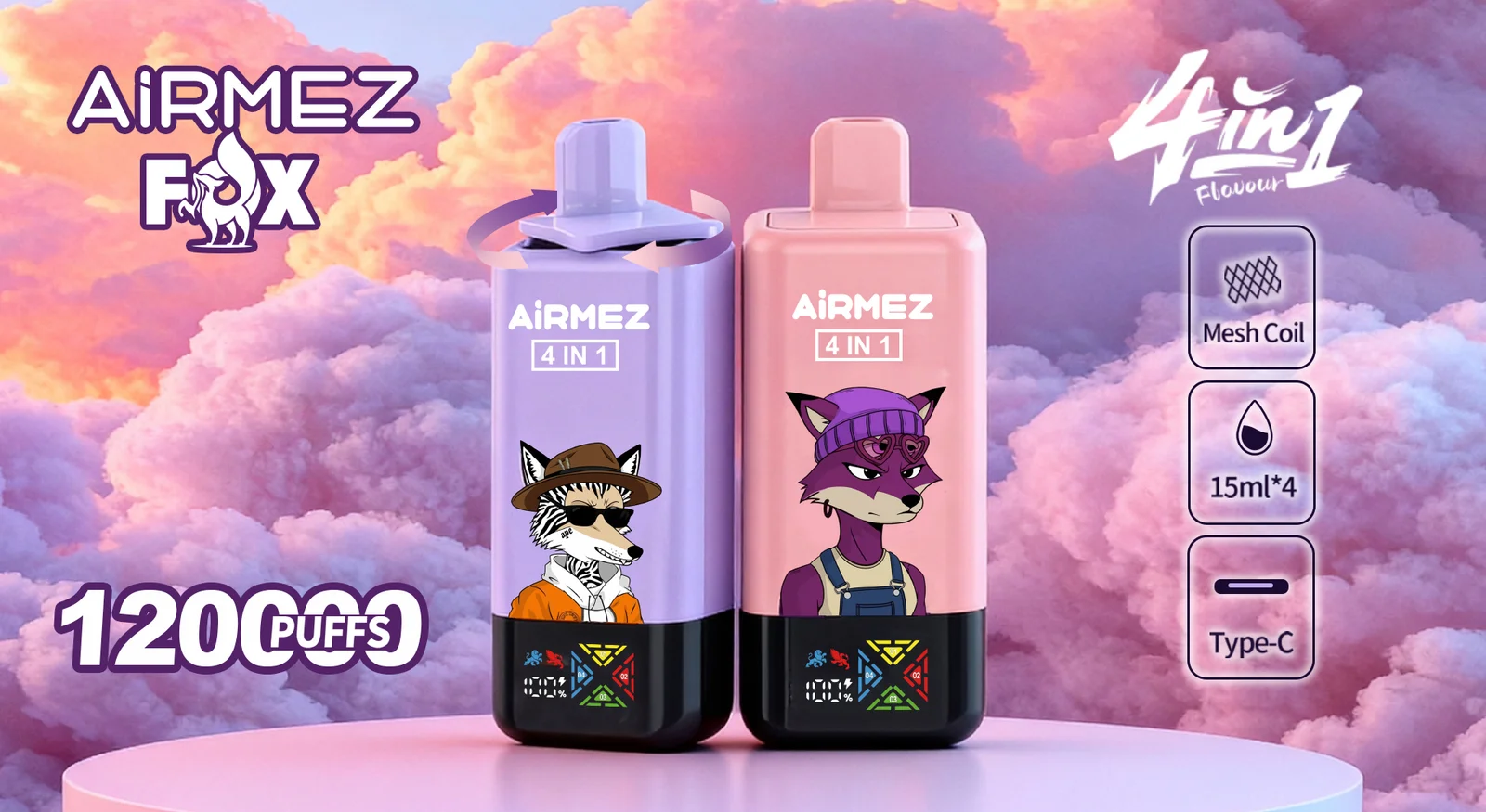 Airmez FOX 120K 4 az 1-ben – 4 az 1-ben készülékbemutató