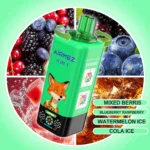 Airmez FOX 160K Puffs 8IN1 – Mixed Berries / Blueberry Raspberry / Watermelon Ice / Cola Ice ízkombináció