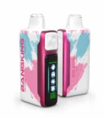 Bang King Ice Cool 60000 Puffs – rózsaszín-türkiz Peach Ice készülékpár