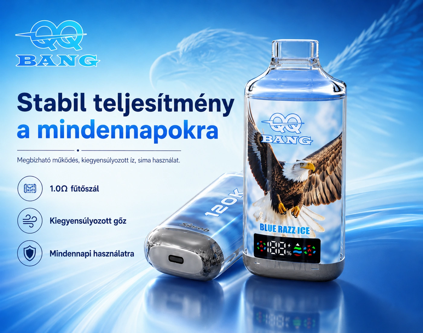 QQ BANG 120K – stabil mindennapi teljesítmény