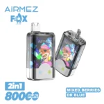 Airmez FOX 80K 2in1 – Mixed Berries, Dr. Blue ízváltozat
