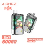 Airmez FOX 80K 2in1 – Tropical Fruit, Love 66 ízváltozat