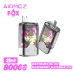 Airmez FOX 80K 2in1 – Watermelon Ice, Raspberry Watermelon ízváltozat