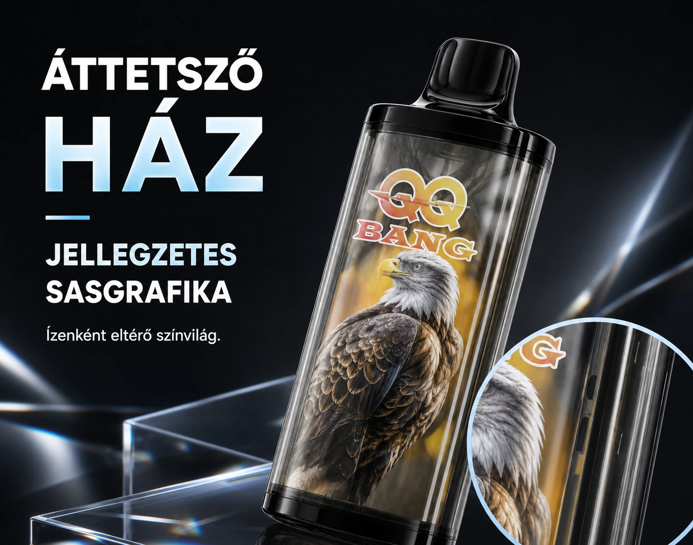 QQ BANG 100K – kialakítás bemutatása