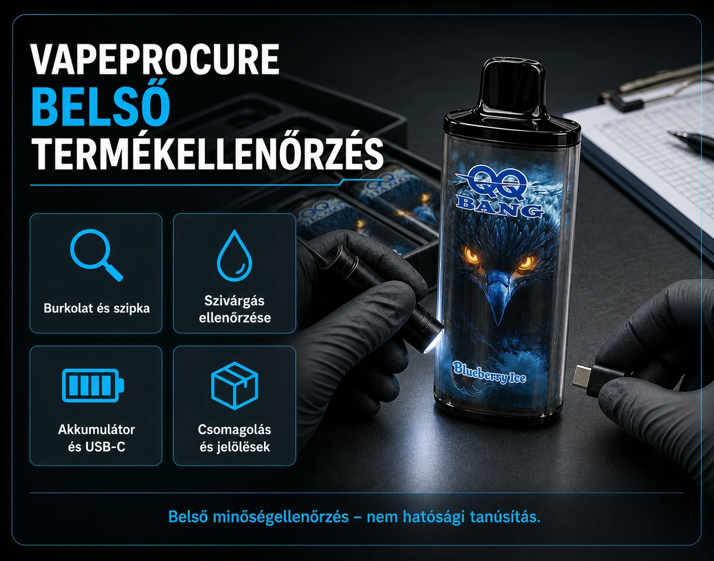 QQ BANG 100K – VapeProcure termékellenőrzés